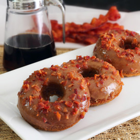 Paleo Maple-Bacon Donuts
