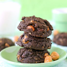 Spiced Dark Chocolate Cookies