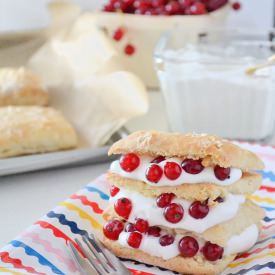 Red Currant Shortcakes