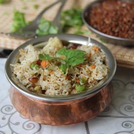 Flax Seeds Podi Rice Noodle (Sevai)