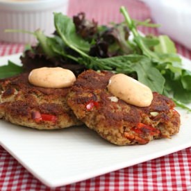 Crab Cakes with Cajun Mayo