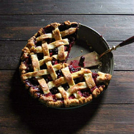 Blueberry-Strawberry Pie
