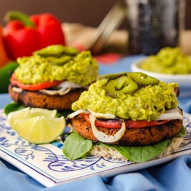 Soyrizo Guacamole Burger