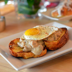 Biscuits ‘n’ Gravy French Toast