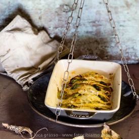 Chickpea Crepes with Asparagus