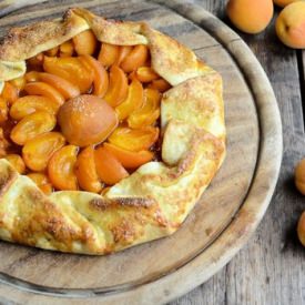 Rustic French Apricot Galette