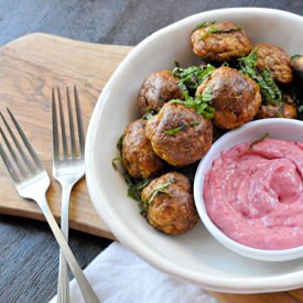 Roasted Turkey Meatballs