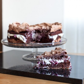 Chocolate Meringue Cake