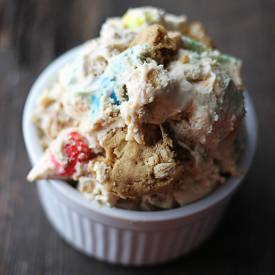 PB M&M Monster Cookie Ice Cream