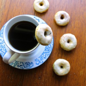 Lemon Poppy Seed Mini Donuts
