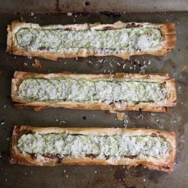 Individual Zucchini Tarts