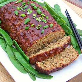 Hoisin Glazed Asian Meatloaf