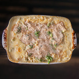 Baked Broccoli Macaroni and Cheese