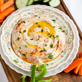 Ultra Smooth Homemade Hummus
