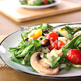 Spinach and Orzo Salad