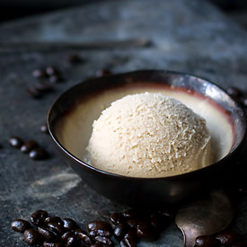 Vegan Espresso Coconut Ice Cream