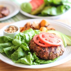 Bunless Hamburger