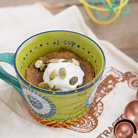 Vegan Sweet Potato Mug Cake