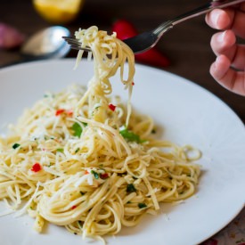 Linguine Aglio, Olio e Peperoncino