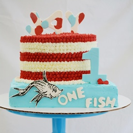 Dr. Seuss Cake