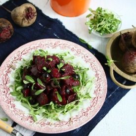 Oven Roasted Balsamic Beetroot