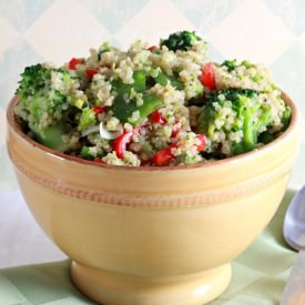 Asian Quinoa Broccoli Salad