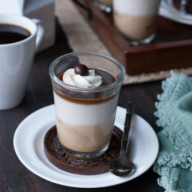 Espresso Coconut Panna Cotta