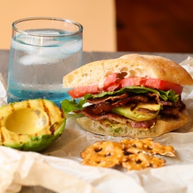 BLT with Grilled Avocado