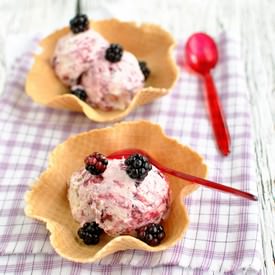Blackberry Ice Cream
