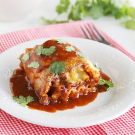 Mexican Lasagna Rollups