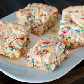 Confetti Cake Batter Brownies