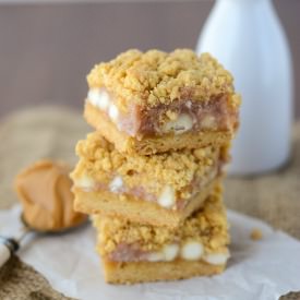 PB&J Gooey Bars