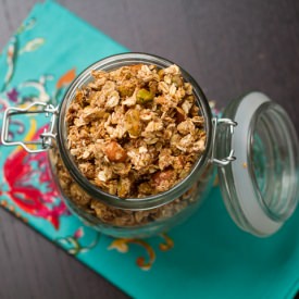 Vanilla Coconut Pistachio Granola