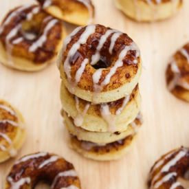 Cinnamon Roll Donuts