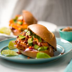 Spicy Peanut Tofu Sandwich