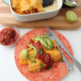 Vegetarian Breakfast Enchiladas