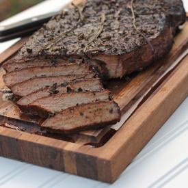 Smoked Top Round Steak
