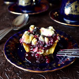 Cream Cheese Blueberry Muffin Pies