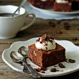 Double Espresso Brownies