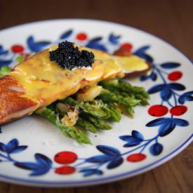 Salmon and Hollandaise
