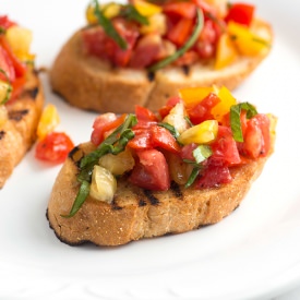 Fresh Tomato Bruschetta