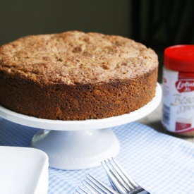 Biscoff Streusel Coffee Cake