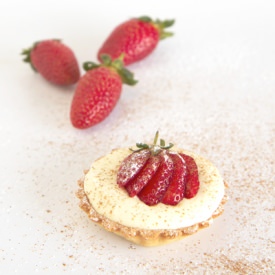 White Chocolate Mousse Tartlets