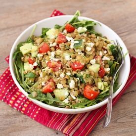 Lemony Lentil & Dill Salad