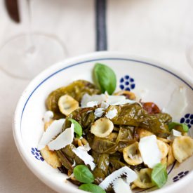 Pasta with Green Peppers