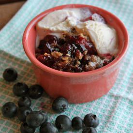 Blueberry Peach Crisp