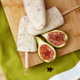 Healthy Coconut Fig Popsicles