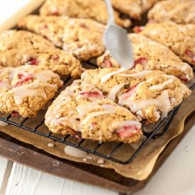Strawberry Lemon Scones