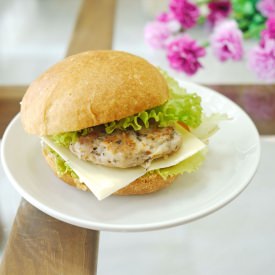 Sausage Patty Burger