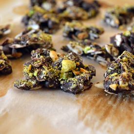 Dark Chocolate Covered Nuts